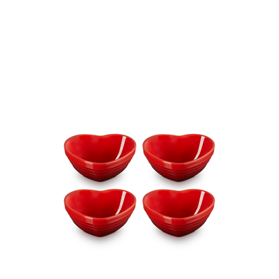 Mini Heart Pinch Bowls (Set of 4)